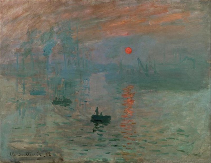 Claude Monet: Impression, napfelkelte (1872) – illusztráció az Ébredés című könyvrészlethez